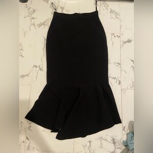 Karen Millen Peplum Hem Midi Skirt